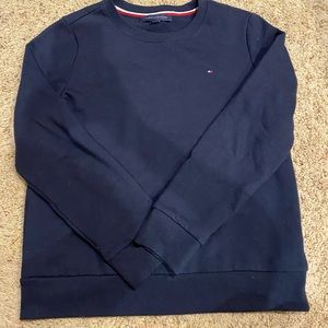 Navy Tommy crew neck